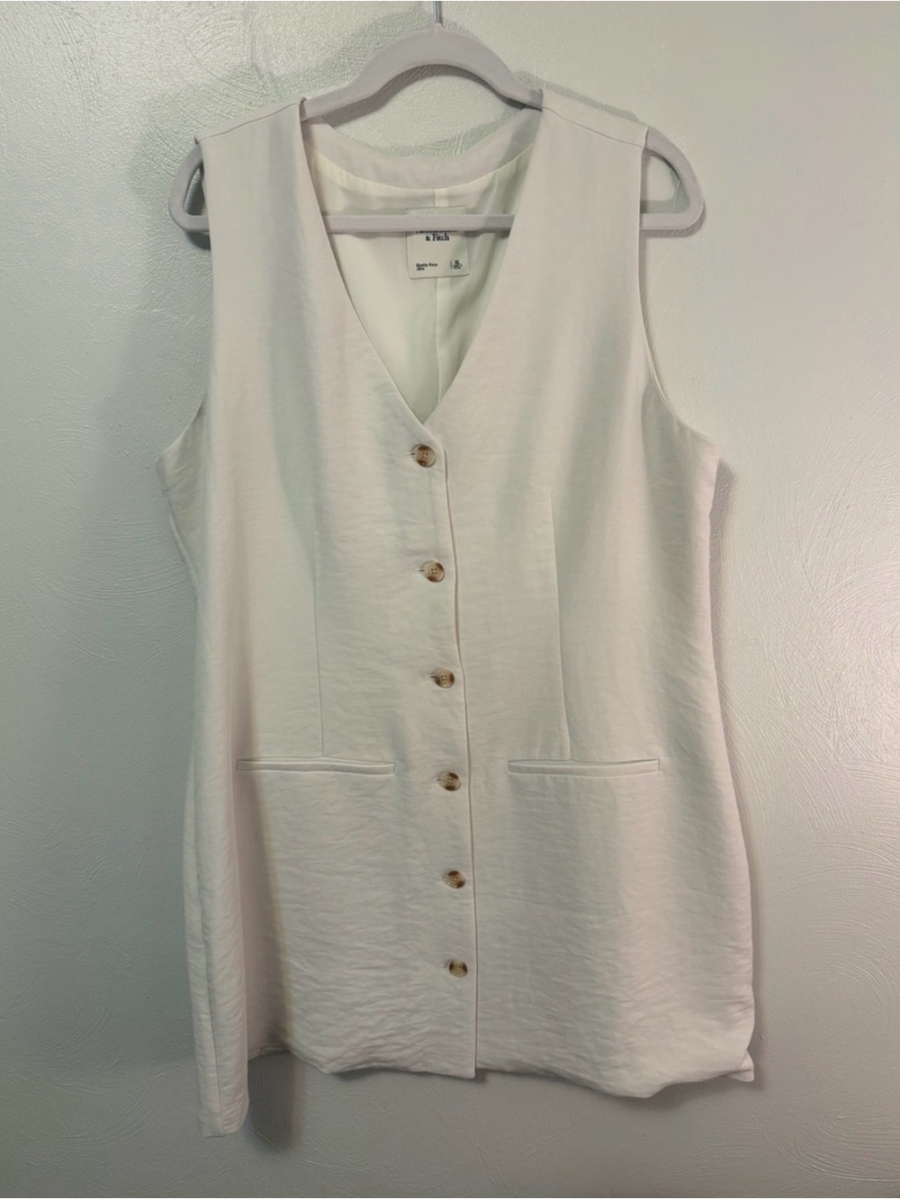 A&F Sleeveless V-Neck Dress  - Size XL